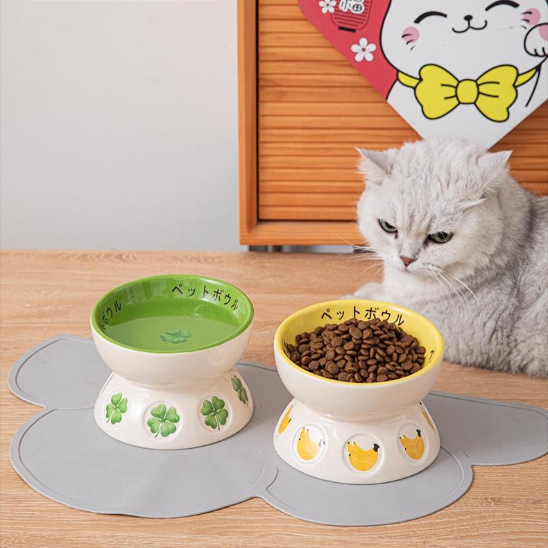 Super Cat Ceramic Bowl – Yellow or Pink, 200 ml - Image 5