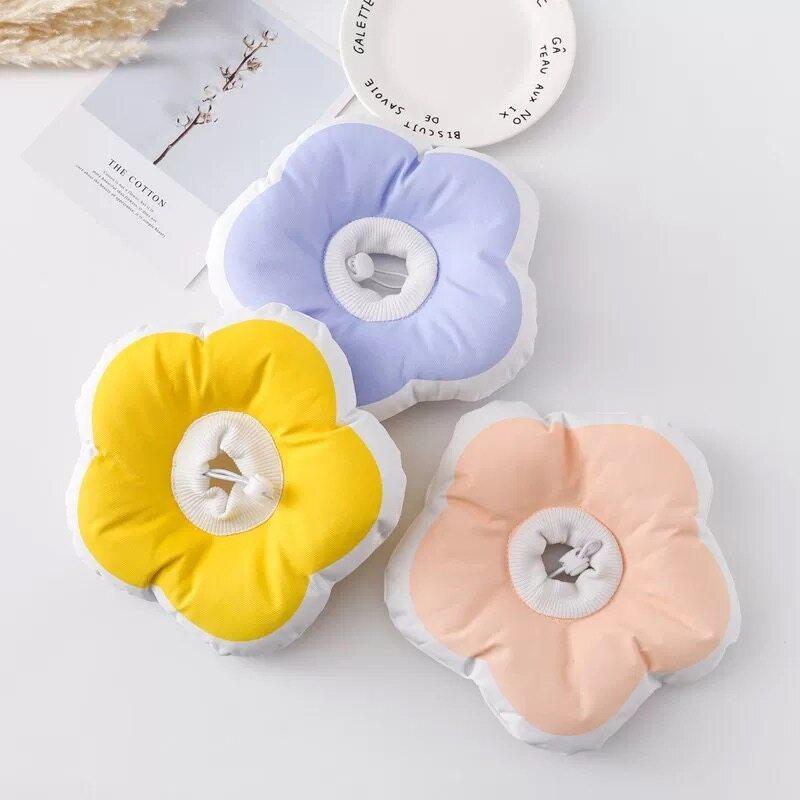 Flower Recovery Collar for Cats – Soft Padded Cone