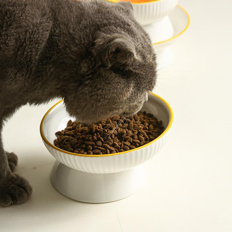 Smiley Sun Ceramic Cat Bowl – 5 Designs - Image 9