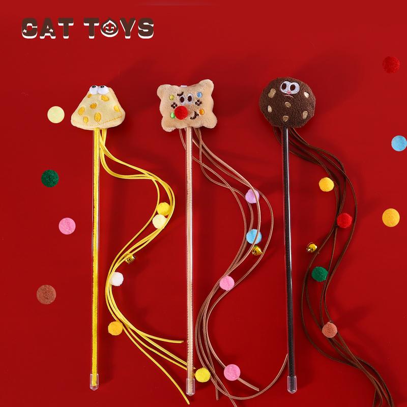 Star Wand Cat Teaser – Yellow or Pink - Image 3