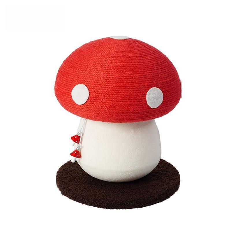Mushroom Cat Climbing Frame – Sisal Scratching Post Tree - Image 5