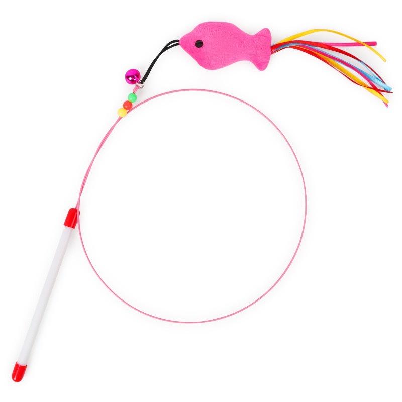 Cat Teaser Wand – Feather & Bell Lures, 15 Styles - Image 6