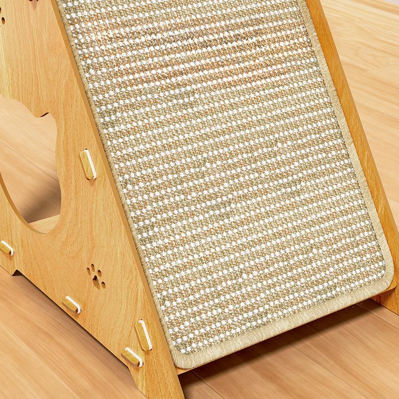 Wall-Mounted Triangle Sisal Scratcher – Sofa Corner Guard - Image 4
