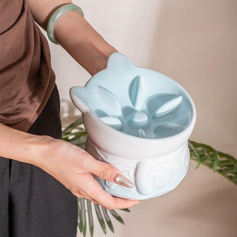 Cat Ear Ceramic Bowl JP140 – 5 Colours, S & N - Image 11