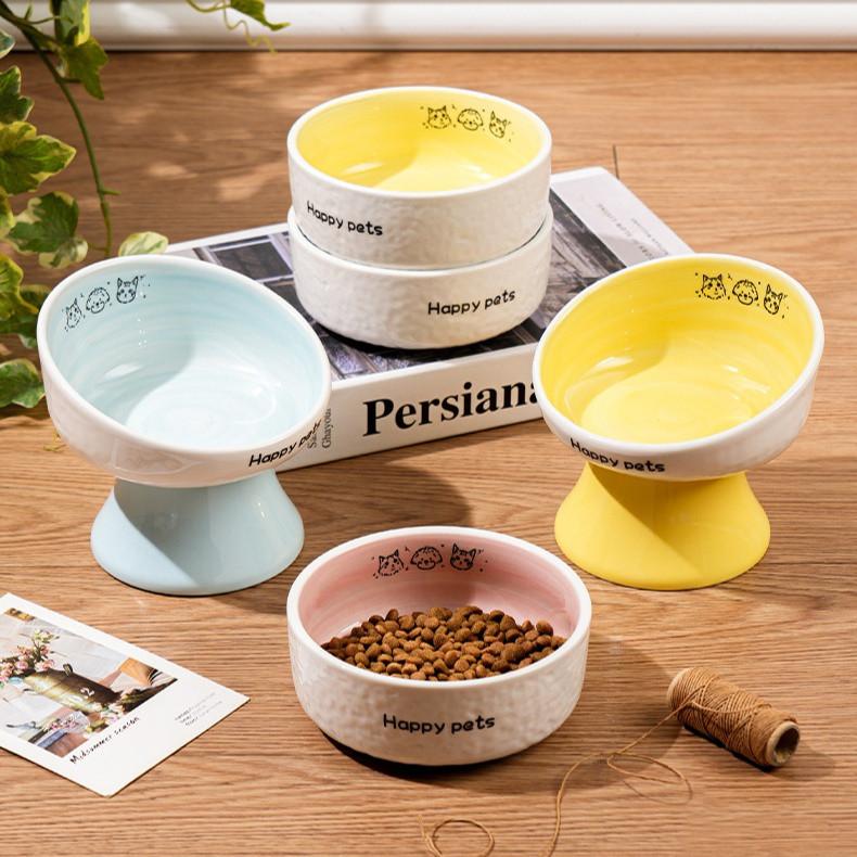 Ice Cream Ceramic Cat Bowl HP – 12 Options, 2 Heights - Image 10