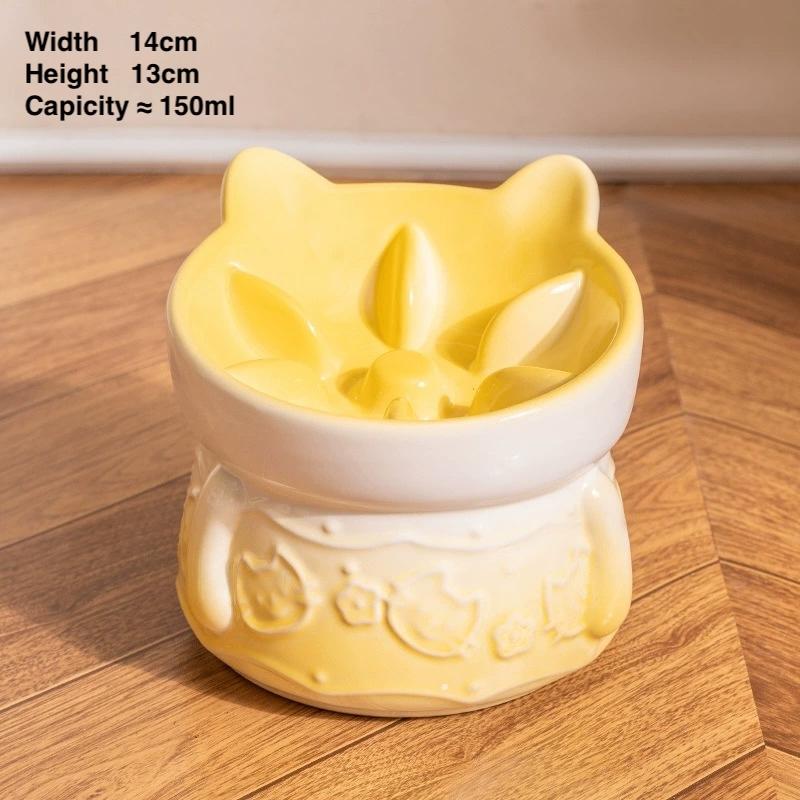 Cat Ear Ceramic Bowl JP140 – 5 Colours, S & N - Image 6