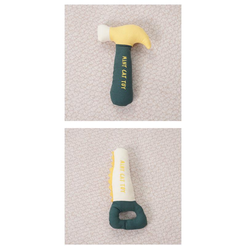 Catnip Tool Cat Toys – Hammer, Spanner & Saw Chews - Image 7