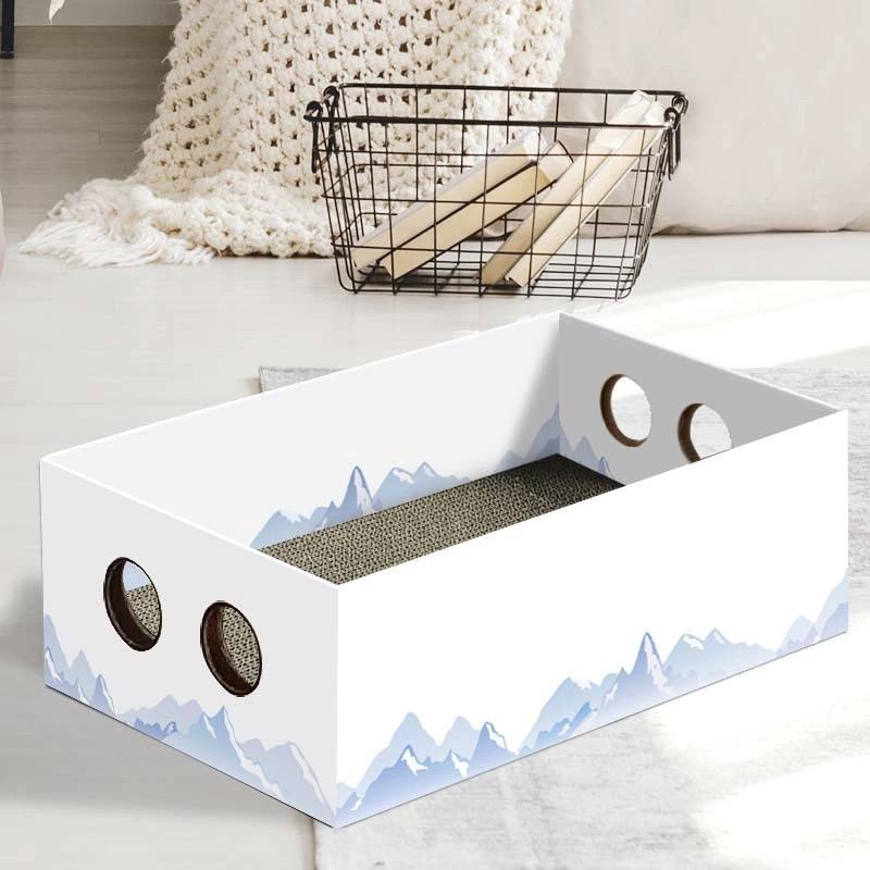Printed Cardboard Cat House – Classic Range, 14 Designs - Image 12
