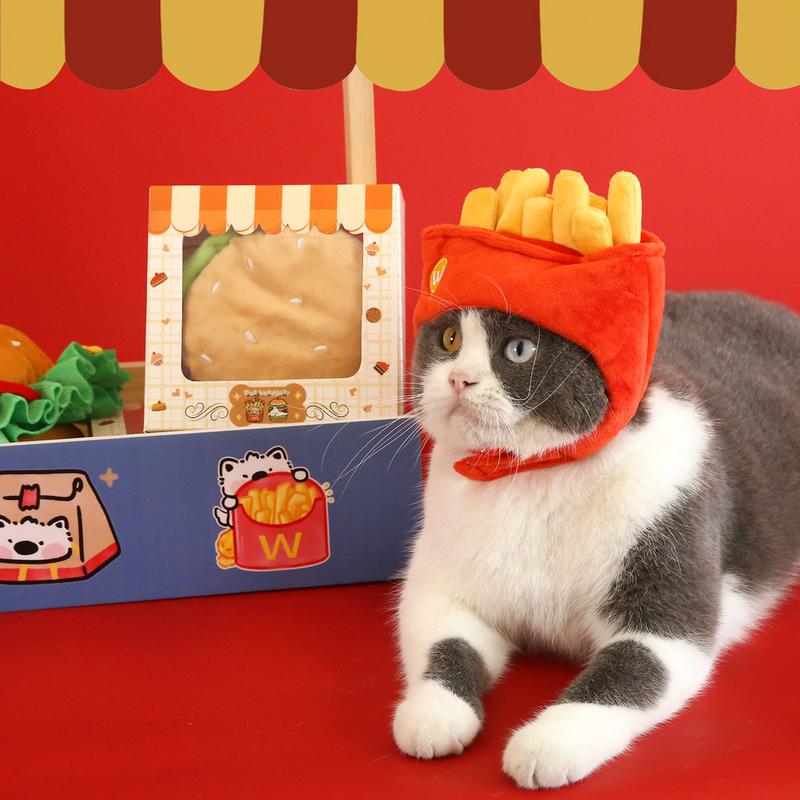 Novelty Cat Hat – Frog, Taiyaki, Fries & Buddha - Image 11