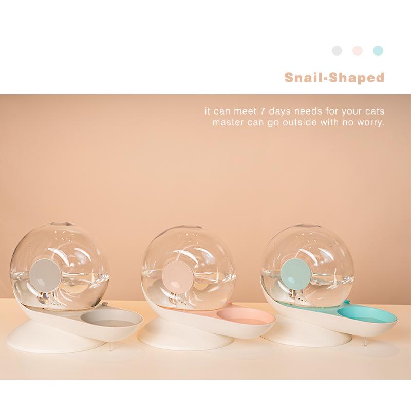 AIWO Snail Water Fountain – Quiet Filtered, 6 Colours - Image 8