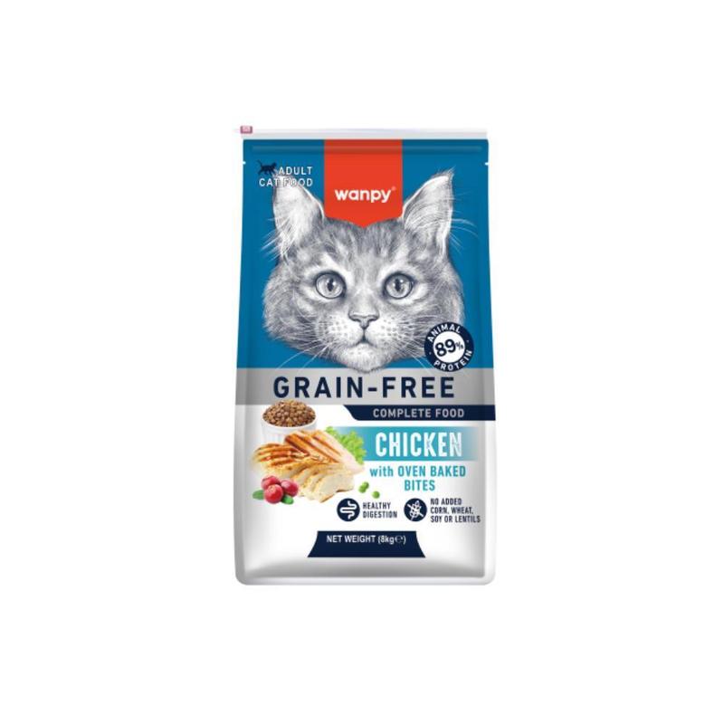 Makanan Kucing Bebas Bijirin Wanpy – 1.5kg & 8kg, 4 Resipi - Image 2