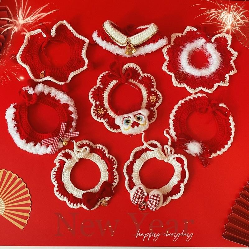 Kolar Haiwan Peliharaan Kait Tangan CNY – 11 Reka Bentuk, S & M - Image 14
