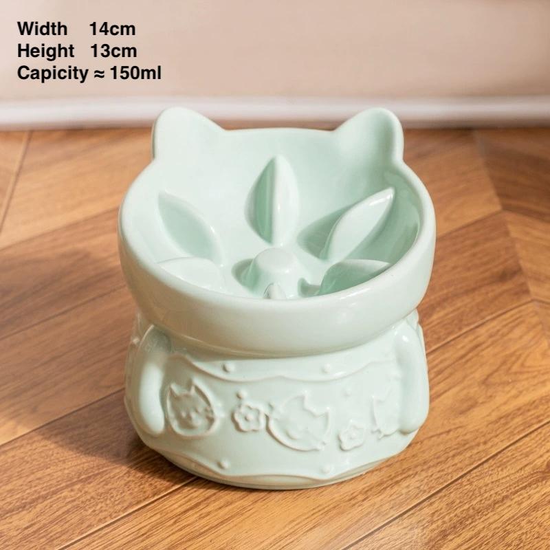 Cat Ear Ceramic Bowl JP140 – 5 Colours, S & N - Image 3