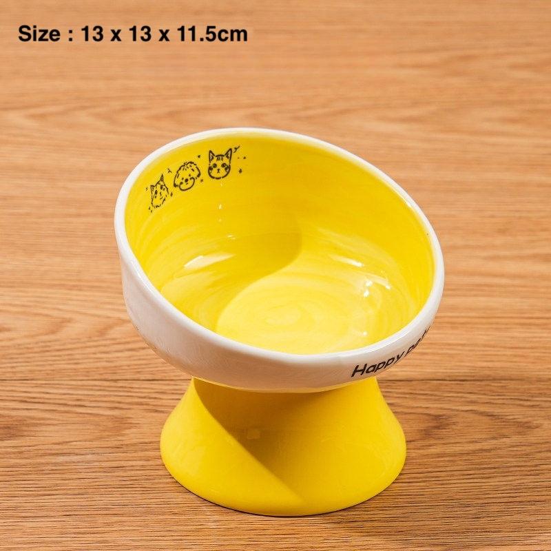 Ice Cream Ceramic Cat Bowl HP – 12 Options, 2 Heights - Image 3