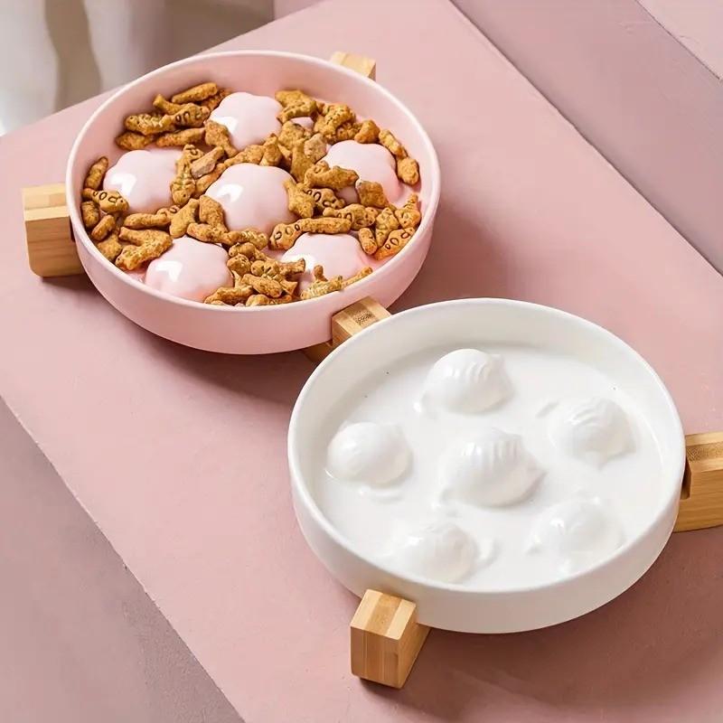 Paw Slow Feeder Cat Bowl – 4 Colours, 17.5 cm - Image 10