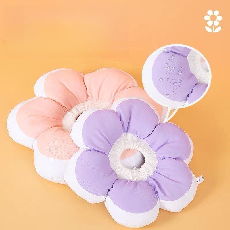 Flower Recovery Collar for Cats – Soft Padded Cone - Image 7