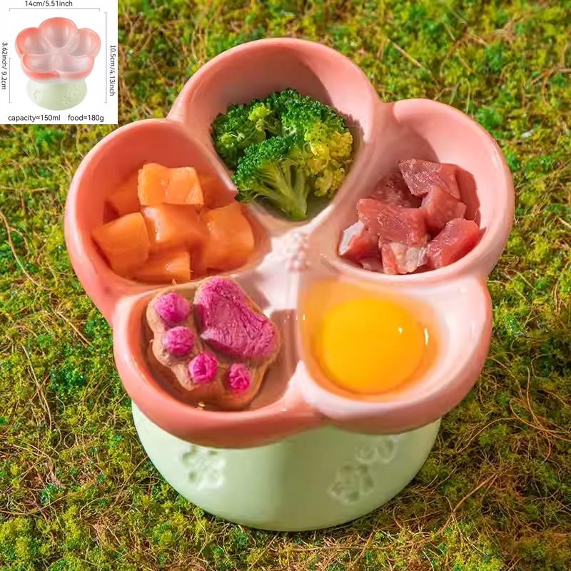 Flower Raised Ceramic Bowl GJB – Pink or Blue