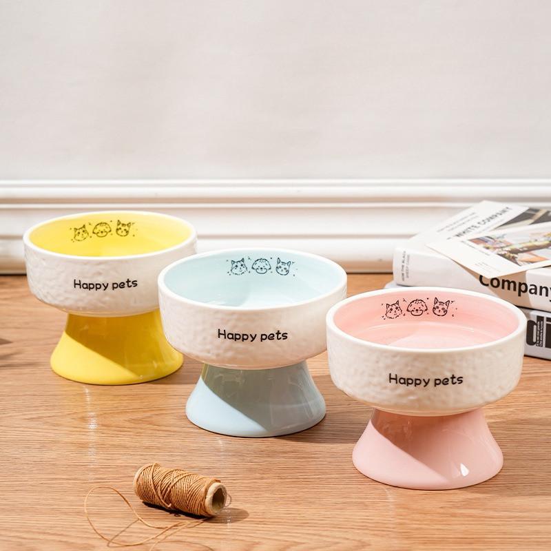 Ice Cream Ceramic Cat Bowl HP – 12 Options, 2 Heights - Image 9