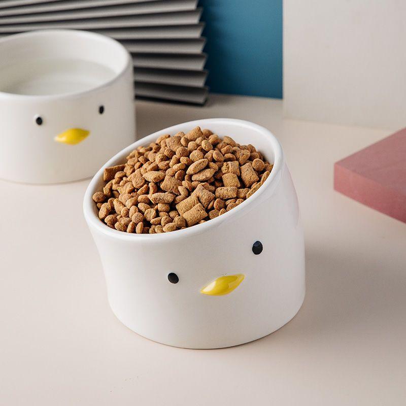 Chick Ceramic Cat Bowl – 500 ml, 2 Styles - Image 4