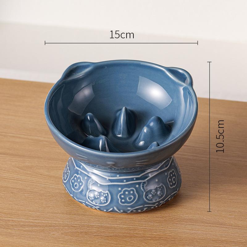 Japanese Ceramic Cat Bowl JP105 – 4 Colours