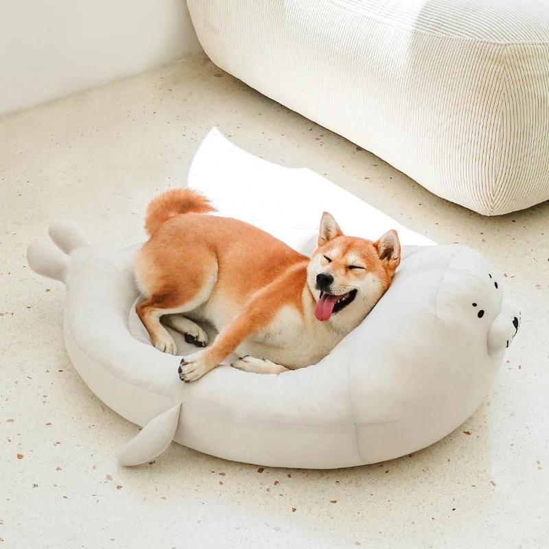 Zeze Seal & Fruit Cat Bed – Cooling Pad, 2 Sizes - Image 10
