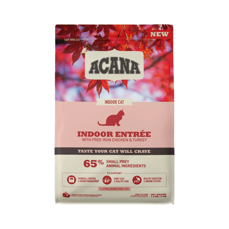 Cat Food - Acana Indoor Entree 1.8Kg