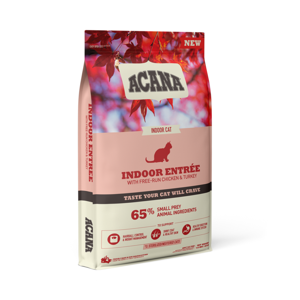 Cat Food - Acana Indoor Entree 4.5kg