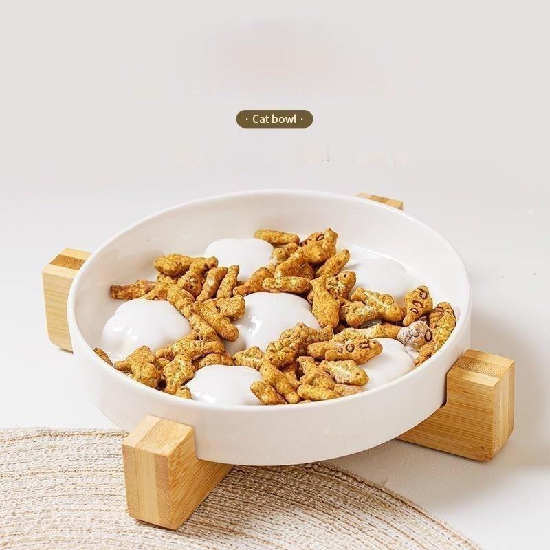 Paw Slow Feeder Cat Bowl – 4 Colours, 17.5 cm - Image 6