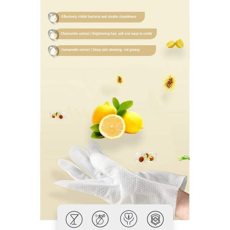 Pet Bath-Free Cleaning Glove Wipes – 6 Pcs, 4 Scents - Image 5