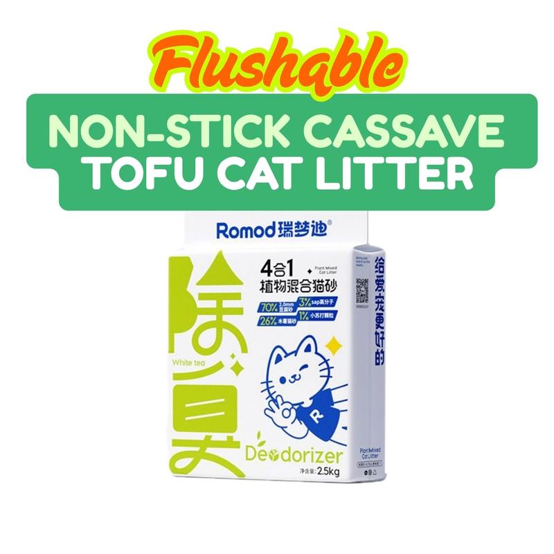Romod Cassava Cat Litter – 2.5 kg to 12.5 kg - Image 5