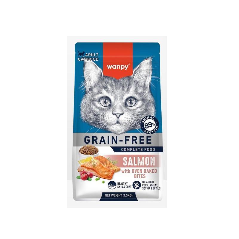 Makanan Kucing Bebas Bijirin Wanpy – 1.5kg & 8kg, 4 Resipi - Image 16