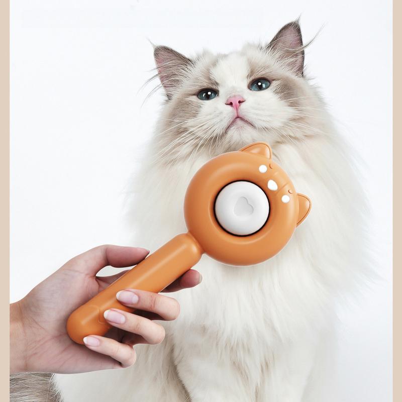 Long-Hair Cat Comb – Self-Cleaning Deshedding Brush - Image 4