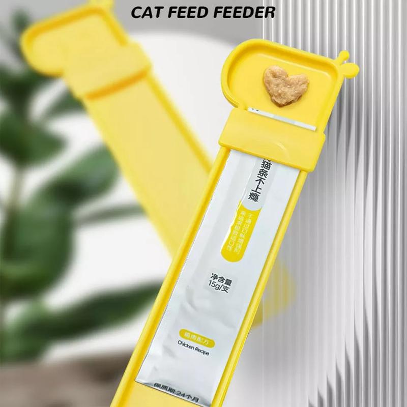 Cat Treat Squeeze Spoon – Anti-Drip Puree Feeder - Image 5