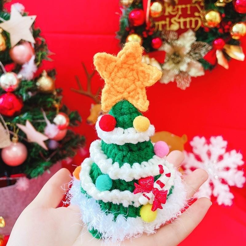 Christmas Crocheted Pet Hat – Tree Star, 2 Sizes - Image 2