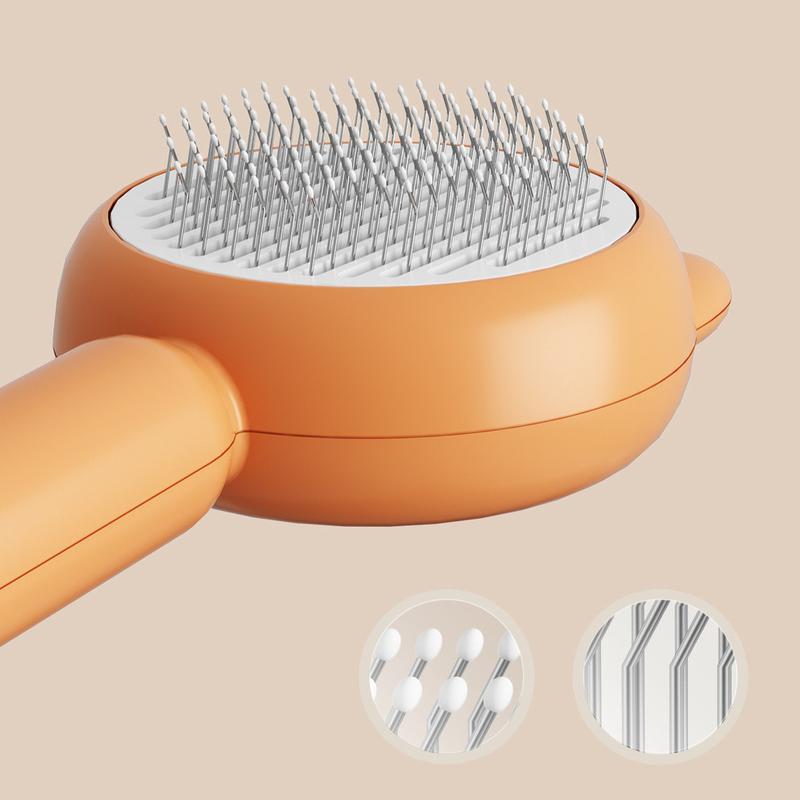 Long-Hair Cat Comb – Self-Cleaning Deshedding Brush - Image 5