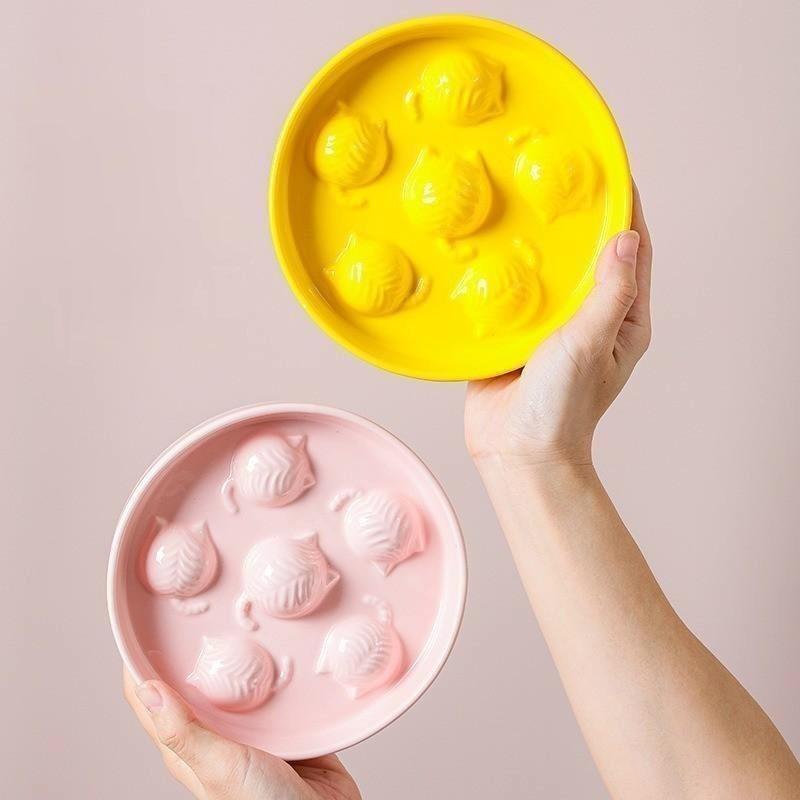 Paw Slow Feeder Cat Bowl – 4 Colours, 17.5 cm - Image 9