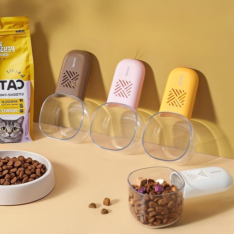 Transparent Pet Food Scoop – Multi-Function Feeding Spoon - Image 5