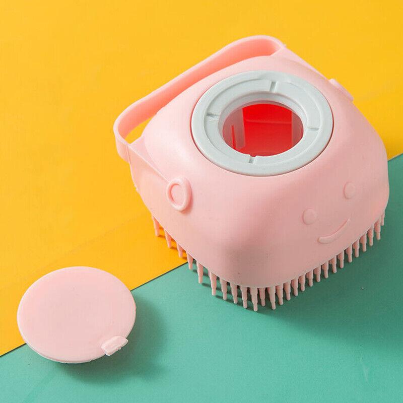 Silicone Pet Bath Brush – Shampoo Dispenser & Massager - Image 5