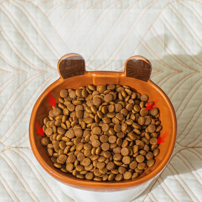 Frog Ceramic Cat Bowl – Large Anti-Knockover High Feet - Image 2