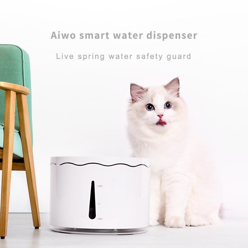 Shamrock Pet Water Fountain 1.8 L – Quiet & Filtered