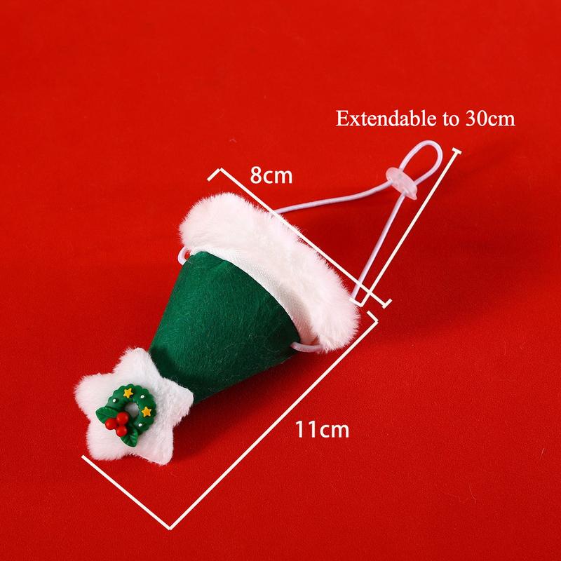 Christmas Knitted Star Hat – Red or Green - Image 10
