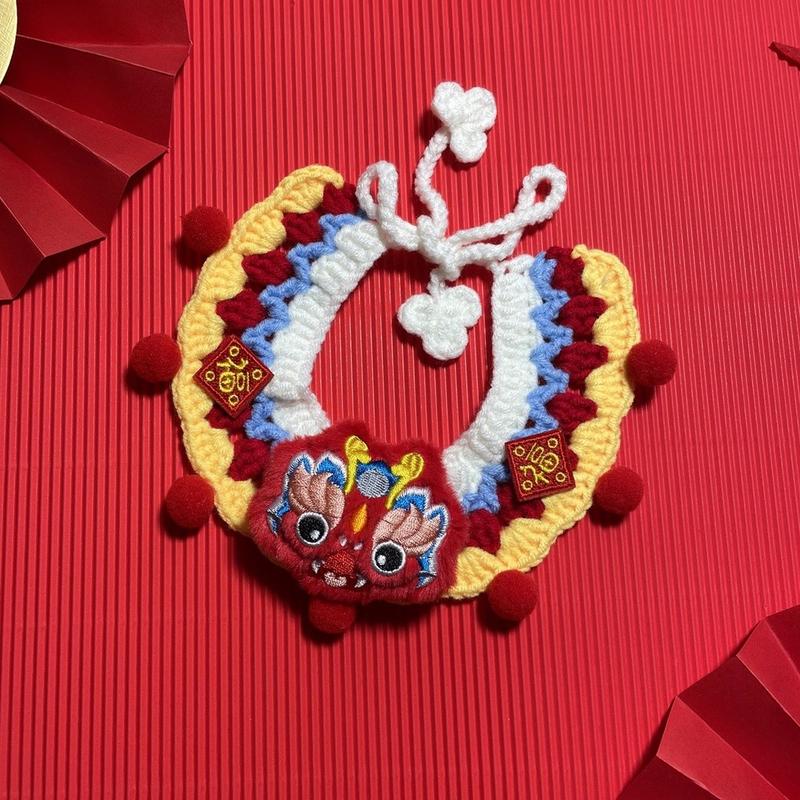 Kolar Haiwan Peliharaan Kait Tangan CNY – 11 Reka Bentuk, S & M
