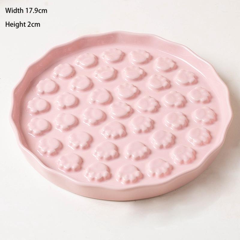 Paw Slow Feeder Cat Bowl – 4 Colours, 17.5 cm - Image 3