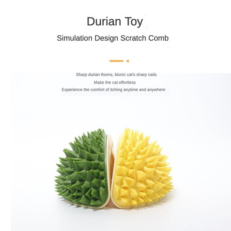 Durian Cat Comb Toy – Teeth Grinding & Itch Scratcher - Image 5
