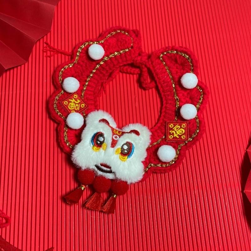 Kolar Haiwan Peliharaan Kait Tangan CNY – 11 Reka Bentuk, S & M - Image 6
