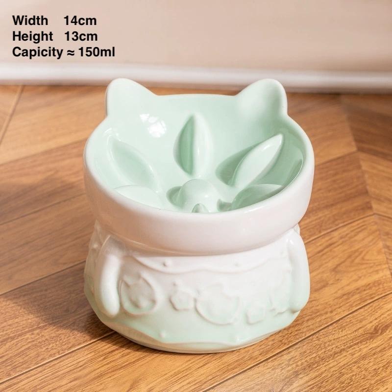 Cat Ear Ceramic Bowl JP140 – 5 Colours, S & N - Image 2
