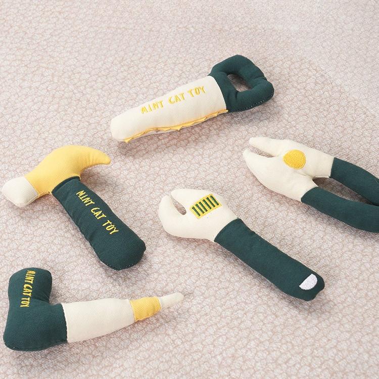 Catnip Tool Cat Toys – Hammer, Spanner & Saw Chews - Image 8
