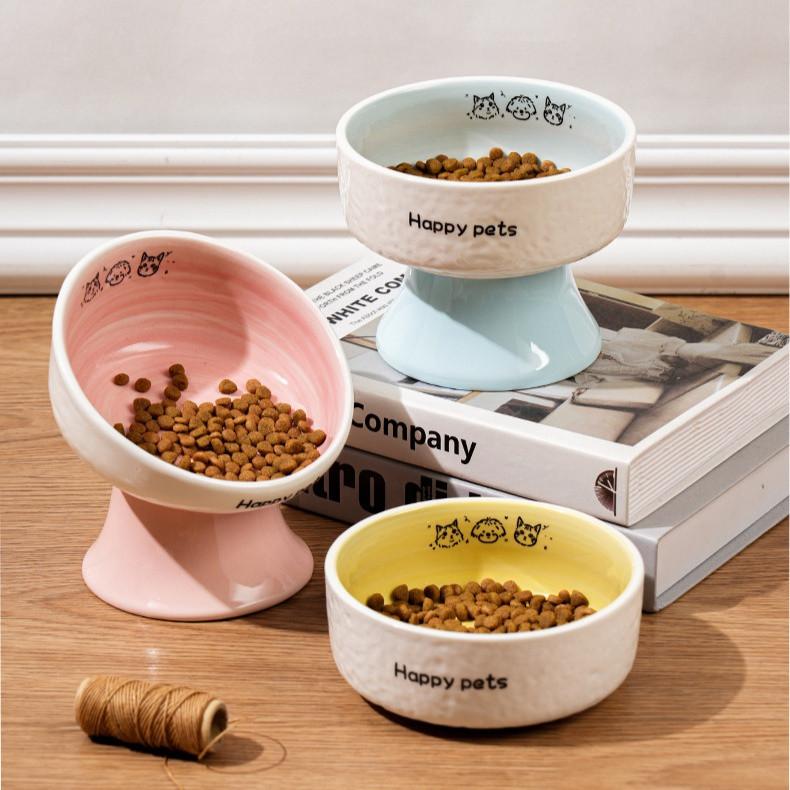 Ice Cream Ceramic Cat Bowl HP – 12 Options, 2 Heights - Image 15