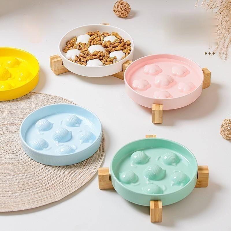 Paw Slow Feeder Cat Bowl – 4 Colours, 17.5 cm - Image 5