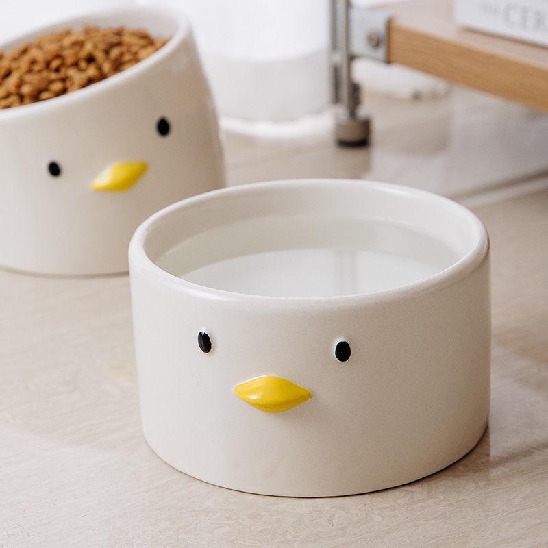Chick Ceramic Cat Bowl – 500 ml, 2 Styles - Image 5